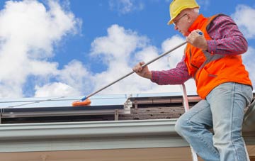 Fox Holes soft wash roof cleaning